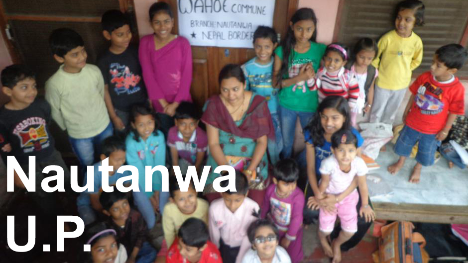 Wahoe Commune Nepalese School Nautanwa Border of Nepal